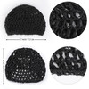 Etercycle 3 Pieces Mesh Crochet Hair Net Snoods for Women Soft Rayon Knit Crochet Hairnet Hair Cover Accessory for Sleep