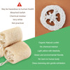 3PCS Natural Loofah Sponge Exfoliating Body Scrubber Sustainable Exfoliating with Egyptian Bath Get Clean Not Just Sprea