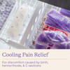 Lansinoh Hot and Cold Postpartum Pads Reusable Perineal Ice Packs for Postpartum Recovery Labor Delivery Essentials 2 Co