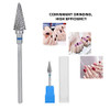Nail Drill Bits 332 235mm Tungsten Steel Nail Art Manicure Drill Bits Electric Pedicure Manicure Grinding Head Nail Poli