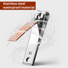 Yaomiao 12 Pieces Nail Clipper Set Stainless Steel Nail Cutter Fingernails and Toenail Clipper Cutter for Women Men Rose