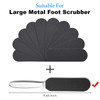 EagleKing Stainless Steel Foot File Refills 40 Pieces Replacement Pads Foot Rasp Pad with Removable Glue Size 52 L x 17