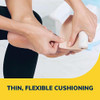 Dr Scholls Moleskin Padding ROLL 1 roll Thin Flexible Cushioning Pain Relief Cut to Any Size Doctor Recommended 24 Inche