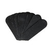Cuccio Naturale 50Count Black 80Grit Pedicure File Refills Coarse WaterResistant Disposable Abrasive Sheets for Professi