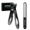 Nail Clippers for Thick Nails Stainless Steel Heavy Duty Wide Mouth Professional Fingernail and Toenail Clippers Set for
