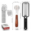 Foot Scraper Pedicure Supplies for Dead Skin Heel File Like Grater Calusses Remover Feet Callus Shaver Feet Scrubber Har