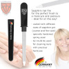 3 Swords Germany Brand Quality Double Sided fine coarse Sapphire Metal Pocket Nail File 1 Piece Made in Solingen Germany