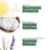 Panier des Sens Small Hand Cream for Dry Cracked Hands Lavender Mini Hand Lotion for Dry Skin With Shea Butter and Olive