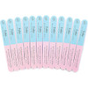 Iridesi 4 Way Finger Nail File and Buffer Emery Boards for Natural Nails 4 Fingernail Files in 1 Professional Filer Boar