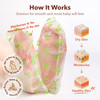 Purederm Exfoliating Foot Mask 3 Pack Regular Size Exfoliating Foot Masks for Cracked Feet Dry Skin Callused Feet