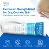 Dermal Therapy Hand Elbow Knee Cream with 15 Urea 6 AHA Deeply Hydrates Exfoliates Dry Cracked Skin on Hands Elbows Knee