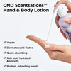 CND Scentsations Hand Body Lotion Deep Moisturizing and Hydrating Formula for Dry Damaged Skin Dermatologically Tested B