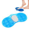 TARSHYRY Foot Scrubber Mat for Shower Foot Cleaner Shower Foot Massager with Foot Care Pumice Stone for Men Women to Cal