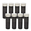 4 Pack Black Replacement Roller Refills Compatible with Scholl Express Pedi Foot SmootherExtra Coarse