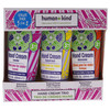 HumanKind Moisturizing Hand Cream Trio Three Scented Hydrating Creams with Avocado Oil and Shea Butter Intense Fast Abso