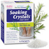 PediFix Soaking Crystals Foot Bath 6 Packets Therapeutic Foot Soak with Tea Tree Oil Epsom Salt for Sore Tired Achy Feet