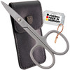 3 Swords Germany brand quality STAINLESS STEEL INOX CURVED NAIL SCISSORS 1 PIECE with case for manicure pedicure nail ca