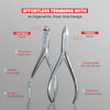 Suvorna Manicure Kit for Women with Nail Clippers Nail Scissors Cuticle Pusher Nail File Tweezer Made with Stainless Ste