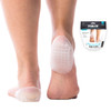Tulis Heavy Duty Gel Heel Cups Cushion Insert for Shock Absorption Plantar Fasciitis Severs Disease and Heel Pain Relief