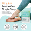 ZenToes Moisturizing Foot Mask for Dry Cracked Feet Shea Butter Jojoba Oil Squalane Infused Hydrating Sheet Masks Spa Ex