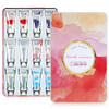 BODY EARTH Hand Cream Hand Lotion 12 Pcs Travel Size Hand Cream Gift Set for Women Dry Hands Moisturizing with Shea Butt