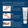 Nordic Care Foot Care Cream 2 pack Hand Cream Hydrates and Treats Severely Dry Feet Cracked Heels Urea Glycerin Relieves