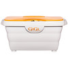 GIGI Paraffin Wax Warmer Professional Grade Paraffin Bath for Manicures and Pedicures Includes 6 lbs of Paraffin Wax Dig