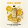 Panier des Sens Small Hand Cream for Dry Cracked Hands Orange Blossom Mini Hand Lotion for Dry Skin With Sweet Almond an