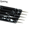 Rolabling 5Pcs Dotting Tools Nail Art DoubleEnded Nail Dotting Tool Embossing Stylus Manicure Tools Nail Design Painting