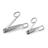 Shuiniba Scissor Grip Nail Clipper Sharp Stainless Steel Blade Clippers for Finger Nail Toe Nail Clippers Set for Women