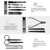 FIXBODY Nail Clippers for Men Nail Grooming Kit Manicure Kit Gift for Men Nail Clippers Set for Women Fingernail Clipper