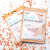 CALA Moisturizing Foot Mask Socks Sea Salt Essence Hydrating Spa Booties for Dry Tired Feet Nourishing Calming NoRinse F