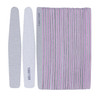 BTYMS 25 Count 100180 Grit Nail Files Double Sided Emery Boards Reusable Nail Buffing Manicure Files for NaturalGelAcryl