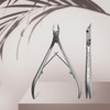 Staleks Pro SMART 10 Cuticle Nippers 5 mm Blades Satin Finish Stainless Steel Professional Skin Nippers for Classic Mani