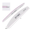 BTYMS 50 Pcs 100180 Grit Nail Files Double Sided Emery Boards for Acrylic Gel Natural Nails