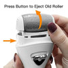 PRITECH Callus Removers 6 Pack Replacement Rollers Heads for Electric Feet File Pedicure Tools 2 Extra Coarse 2 Regular