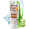 Miracle Foot Repair Cream 8 oz Repairs Dry Cracked Heels and Feet 60 Pure UltraAloe Moisturizes Softens and Repairs