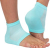 NatraCure Vented Moisturizing Gel Heel Sleeves Pedicure Socks for Dry Cracked Feet Treatment Dry feet Treatment Heel Soc