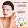 SpaLife 10 Piece Korean Face Mask Moisturizing Hand Gloves Set Foot Mask Socks for Dry Cracked Hands Feet Korean Skincar