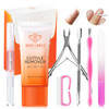 Modelones Cuticle Remover Kit Cuticle Remover Cream Cuticle Oil Cuticle Care Kit wCuticle Trimmer Cuticle Pusher Cuticle