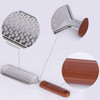 2 Pieces Colossal Foot Rasp Foot Files Callus Remover Foot Scrubber Stainless Steel Feet Grater Heel File Foot Pedicure