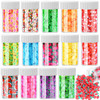 Acejoz 12000 Pcs 15 Styles Assorted Fimo Slices for DIY Slime Nail Art Lip Gloss Cellphone Decorations