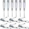 Bememo 12 Pcs Stainless Nail Clippers Set Fingernail Clippers and Toenail Cutter Tool Set Men Women Elder Home Travel Sa