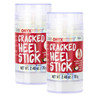 Onyx Professional Cracked Heel Repair Balm Stick for Dry Cracked Feet Treatment Coconut Scent 2 pack Moisturizing Foot B