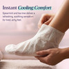 SpaLife Moisturizing Foot Sockies Foot Mask for Dry Cracked Feet Intensive Repair Treatment Tea Tree Oil Softening Booti