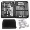 Manicure Set Professional Set Nail Clippers Pedicure Kit30 Pieces Stainless Steel Manicure Kit Grooming Kit Nail Care To