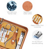 FAMILIFE Manicure Set Nail Professional Kit Manicure Kits Nail Clipper Sets 13PCS Stainless Steel Pedicure Sets Mens Gro