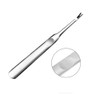 1 PCS Professional Silver Stainless Steel Finger Cuticle Cleaner Fork Pusher Nail Art Tools Manicure Pedicure Tools Dead