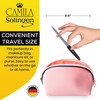Camila Solingen CS19 Sapphire Metal Nail File for Natural Nails Fingernail and Toenail Care 8 Double Sided Coarse and Fi