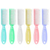 HOFASON 6 Pack Nail Brush for Cleaning Fingernails Nail Brush Handle Grip Brush for Nail and Toenail Foot Nail Dust Brus